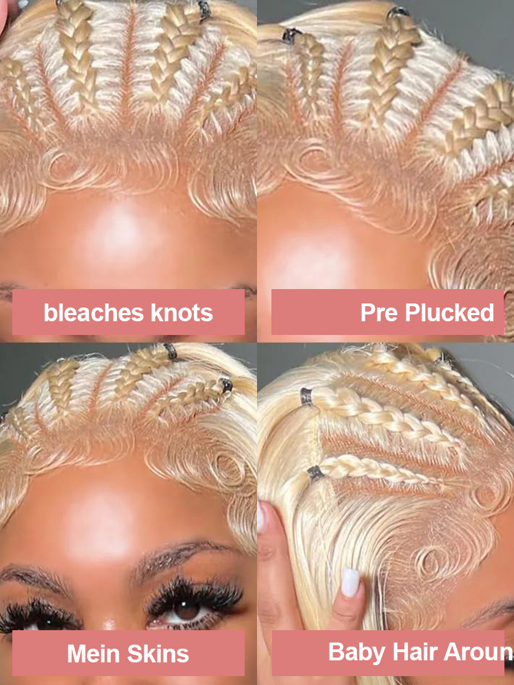 36 40 Inch 613 Honingblond Bod - 613 Blonde Body Wave Lace Front Wig recensie en prijs