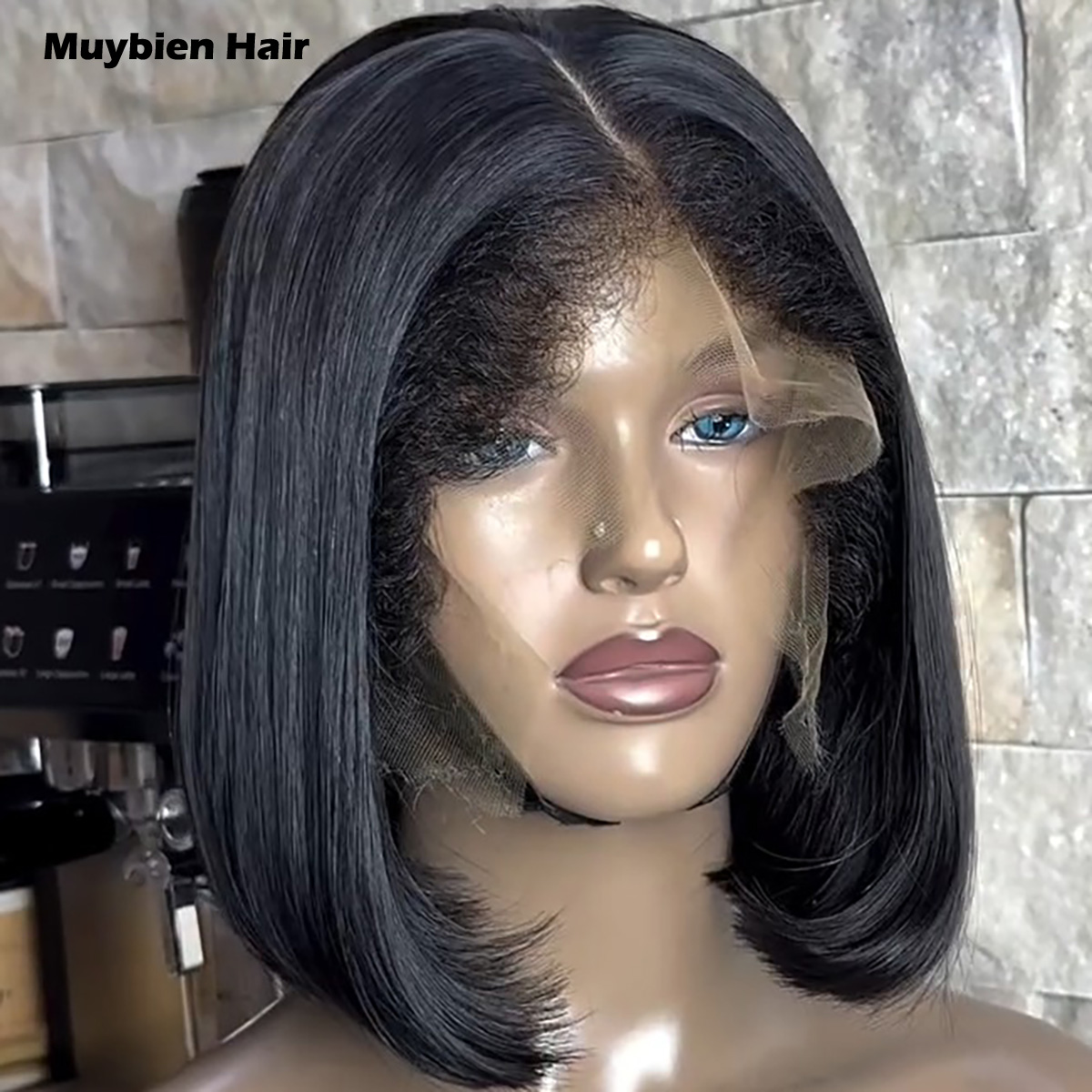 350 Density met babyhaar, supe - Glueless Wear And Go Human Hair Wig recensie en prijs