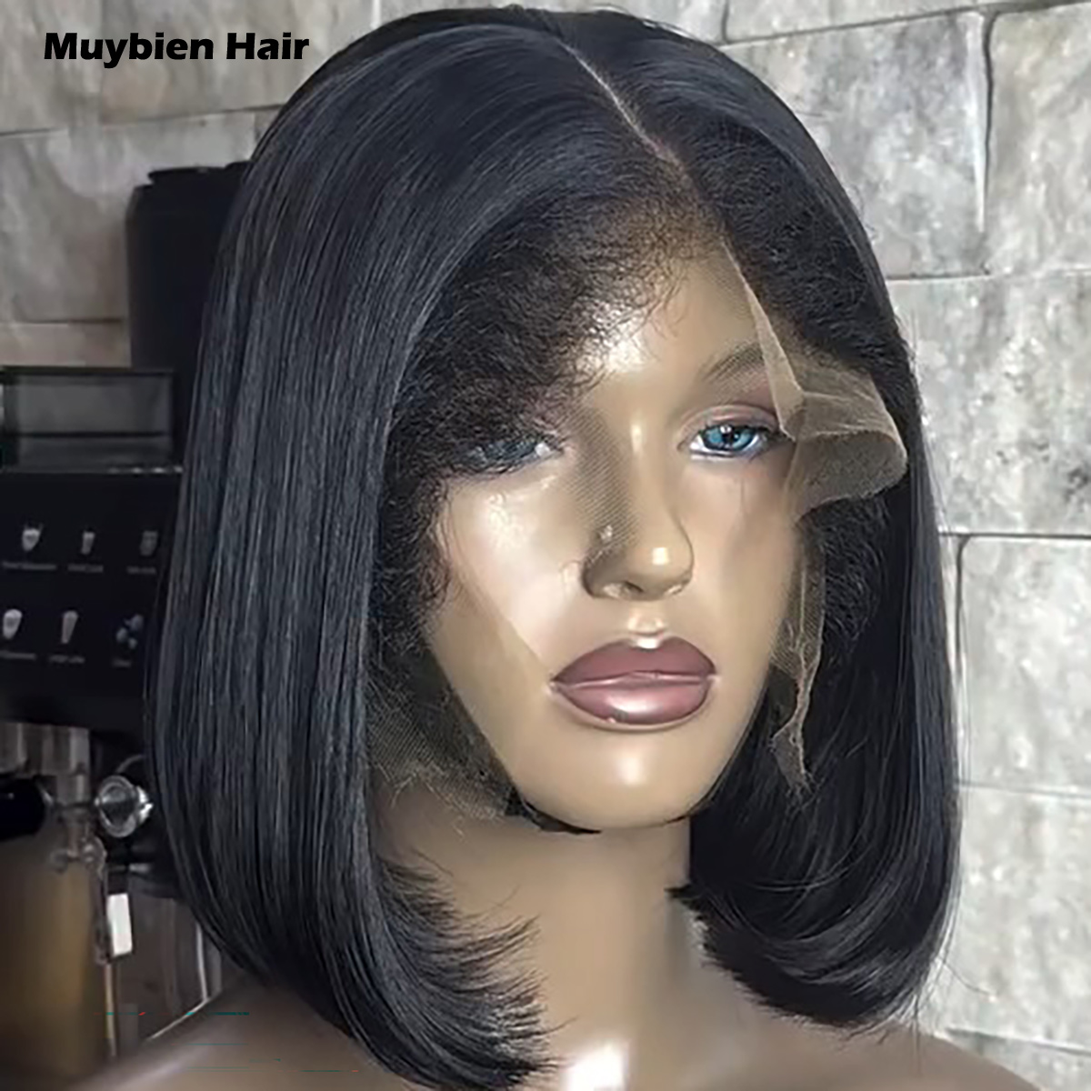 350 Density met babyhaar, supe - Glueless Wear And Go Human Hair Wig recensie en prijs