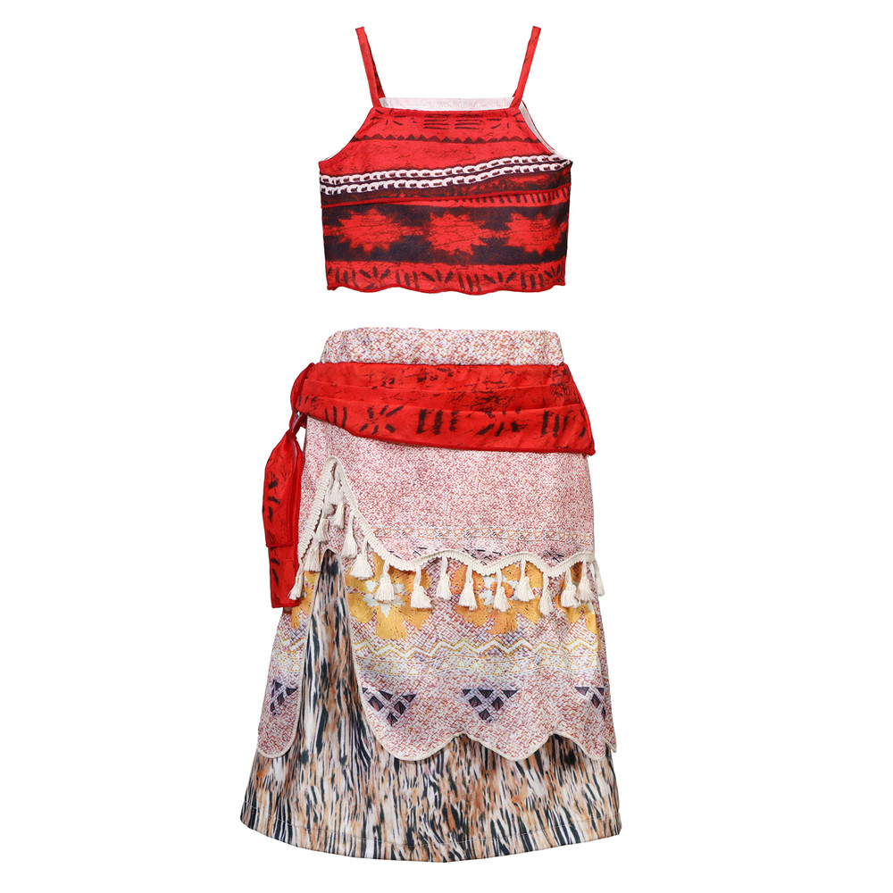 Moana Jurk voor Meisjes Cospla - Hair Bundles recensie en prijs
