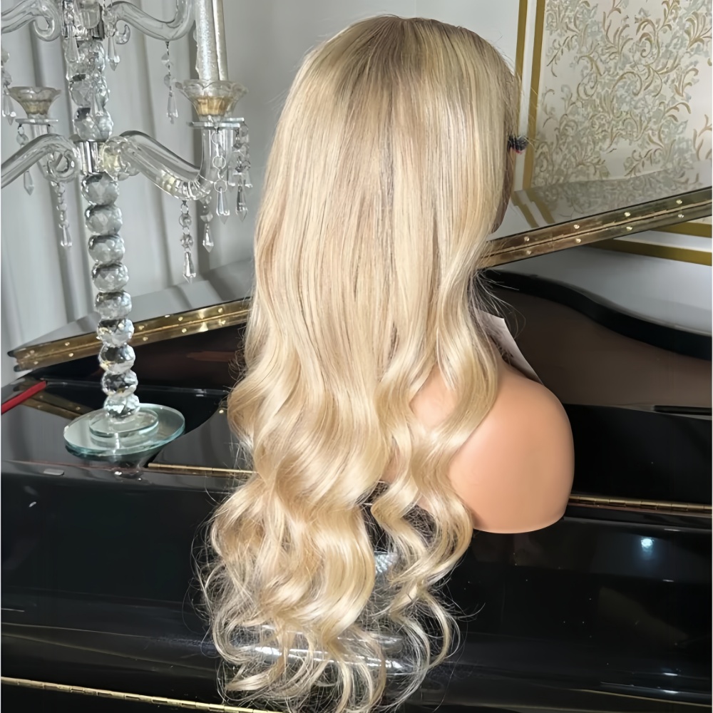 Dark Roots Ombre 613 Blonde La - 613 Blonde Body Wave Lace Front Wig recensie en prijs
