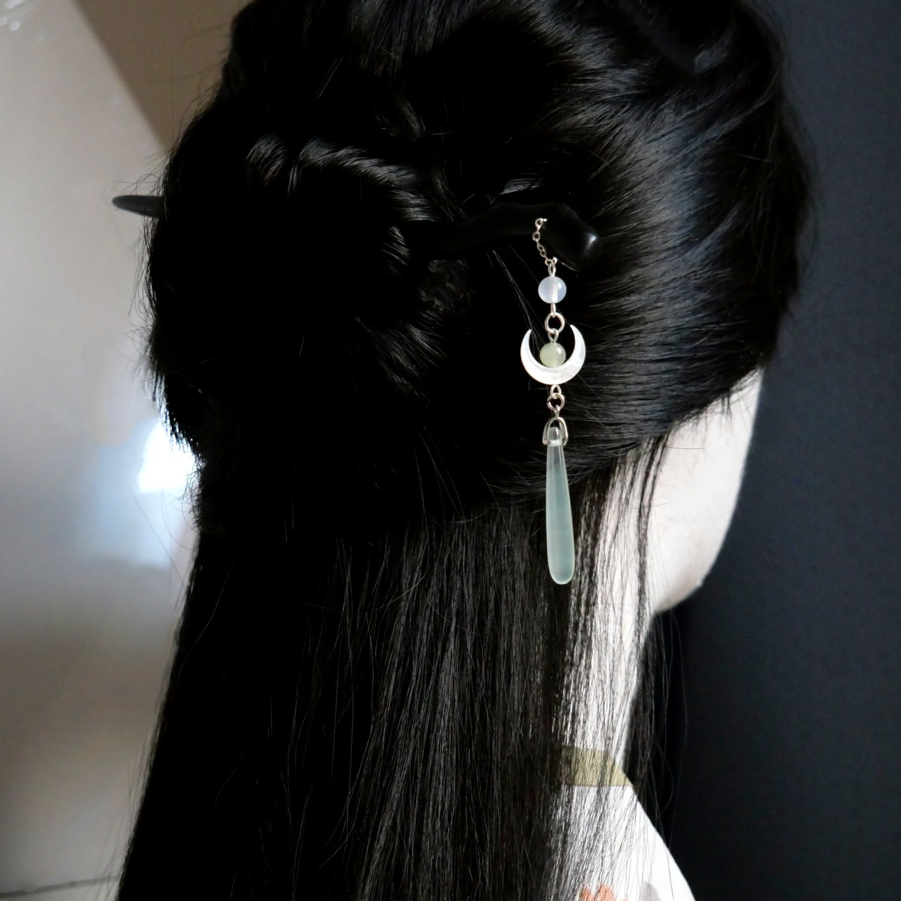 Traditionele houten zwarte haa - Hair Bundles recensie en prijs