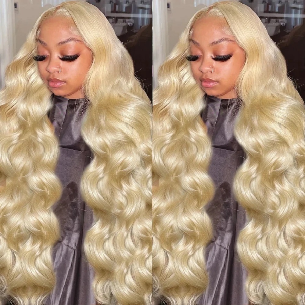 46 inch HD blonde 13x4 kantfro - Lace Front Wigs recensie en prijs