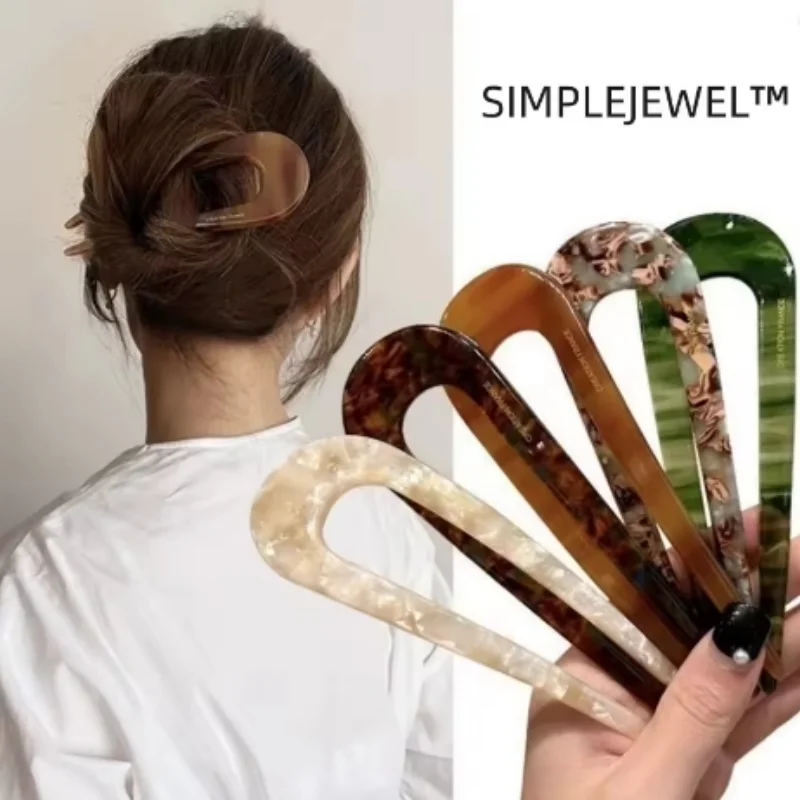 Elegante U-vormige haarclips – - Hair Bundles recensie en prijs