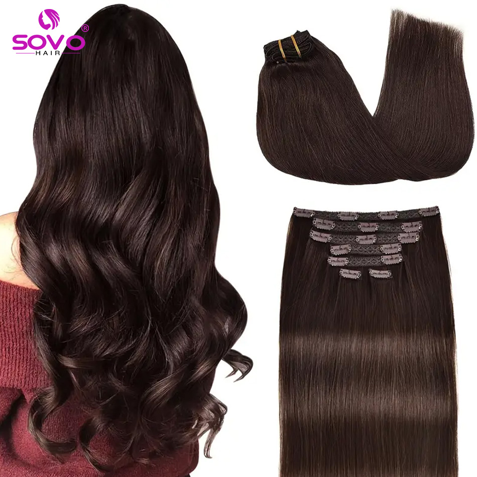 Clip-in haarextensies 100% ech - Seamless Clip In Hair Extensions Human Hair recensie en prijs